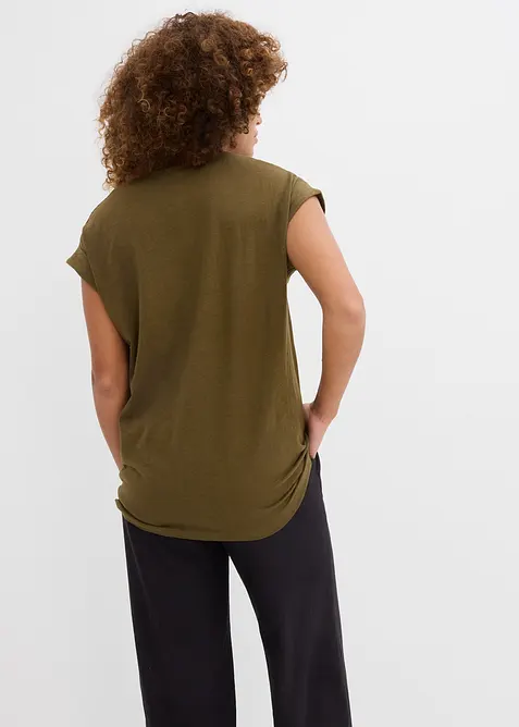 Dlouh&eacute; tričko z čist&eacute; organick&eacute; bavlny (2 ks v balen&iacute;), bonprix