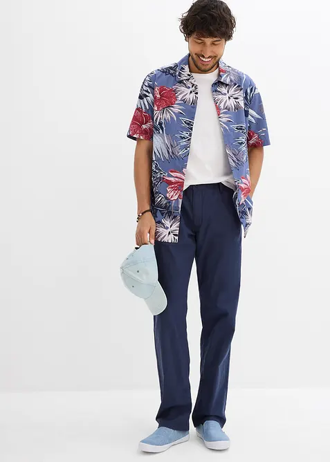 Košile s krátkým rukávem, z čisté bavlny, bonprix