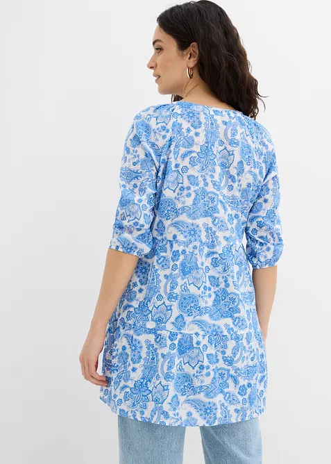 Dlouhá tunika z čisté bavlny, bonprix