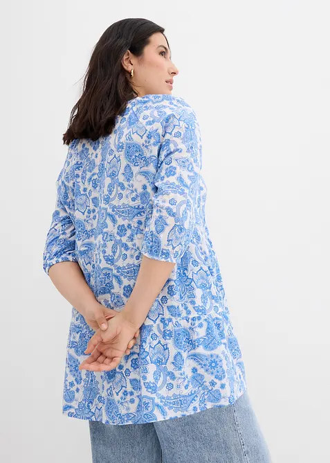 Dlouhá tunika z čisté bavlny, bonprix