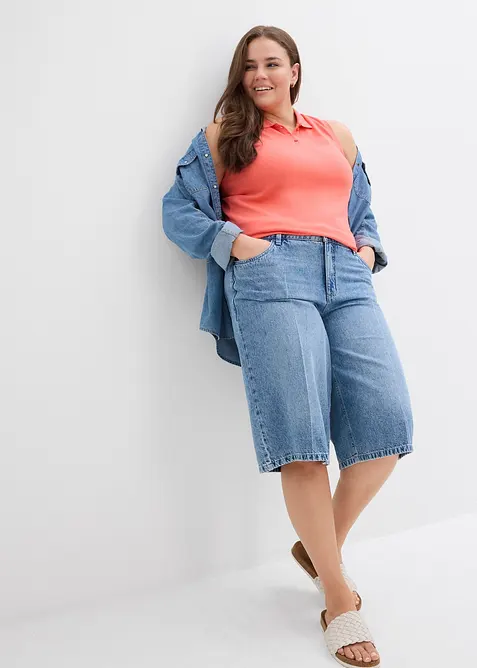 P&oacute;lo top z čist&eacute; organick&eacute; bavlny, bonprix