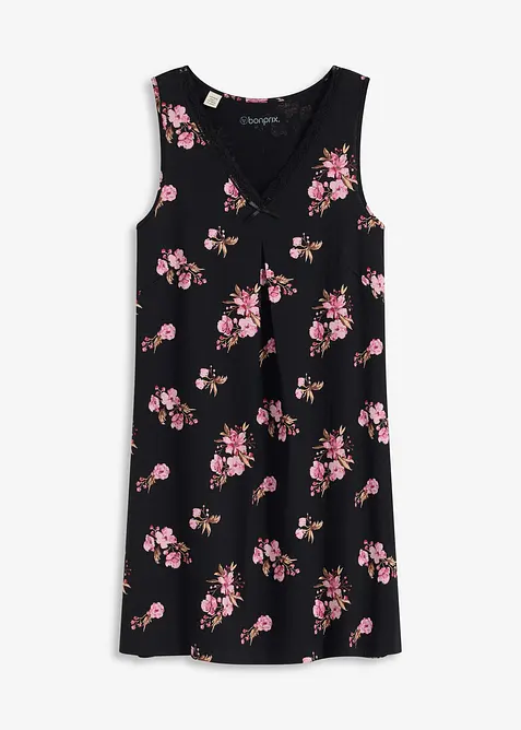 Krátká noční košile z měkké viskózové směsi, bonprix