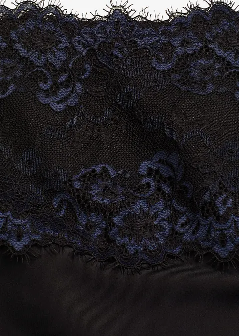 Stahovací tanga s krajkou, střední tvarující efekt, bonprix