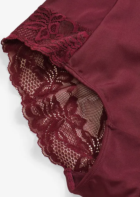 Stahovací bokové kalhotky s vysokým pasem, silný tvarující efekt, bonprix