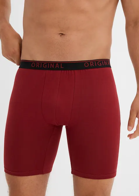 Dlouhé boxerky s bavlnou (2 ks v balení), bonprix