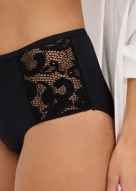 Bokové maxikalhotky z měkkého modalu (4 ks v balení), bonprix