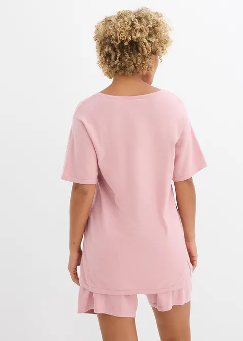 Tričko z jemného úpletu se lnem, bonprix