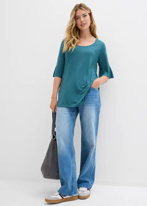 Tričko z měkké viskózy, bonprix