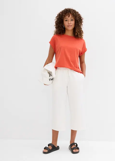 Tričko z čisté organické bavlny (2 ks v balení), bonprix