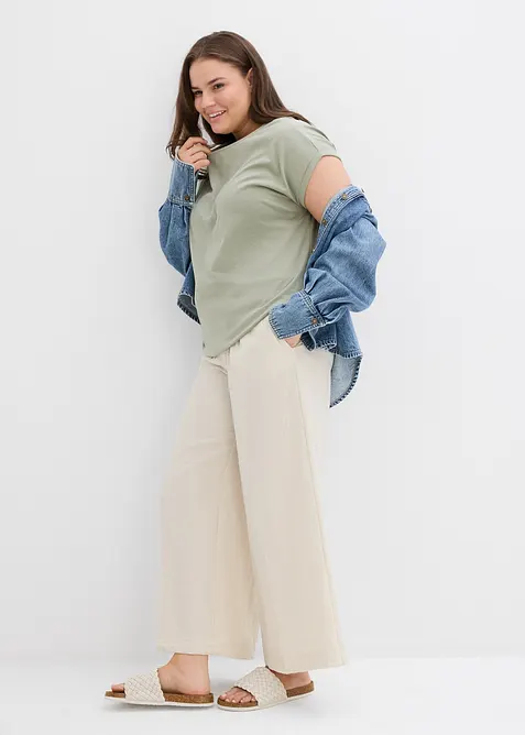 Tričko z čist&eacute; organick&eacute; bavlny (2 ks v balen&iacute;), bonprix