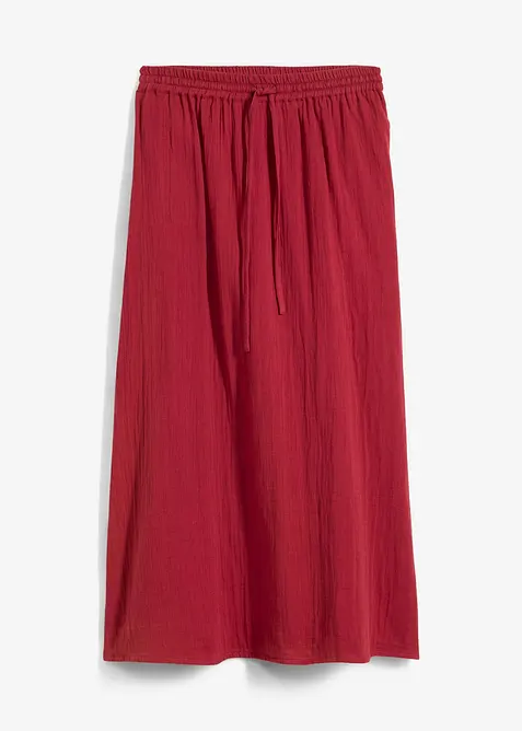 Dlouhá sukně z mušelínu, bonprix