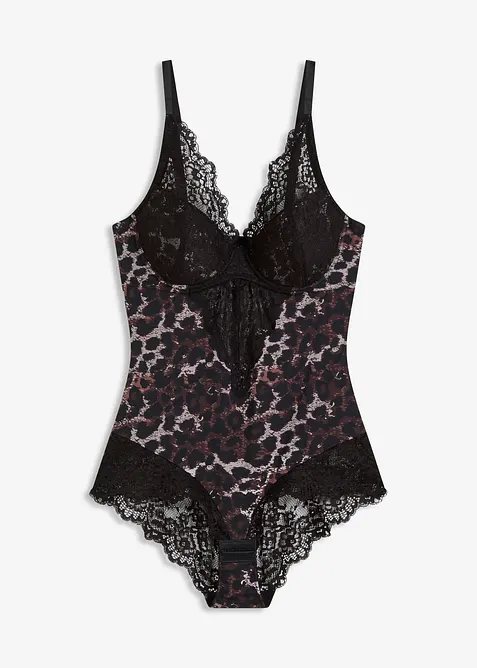 Body s integrovanou vyztuženou podprsenkou, bonprix