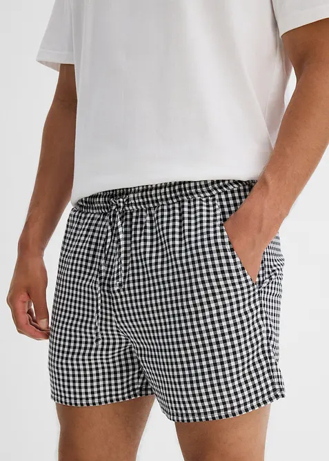 Krátké pyžamo z čisté bavlny, krátký rukáv, bonprix