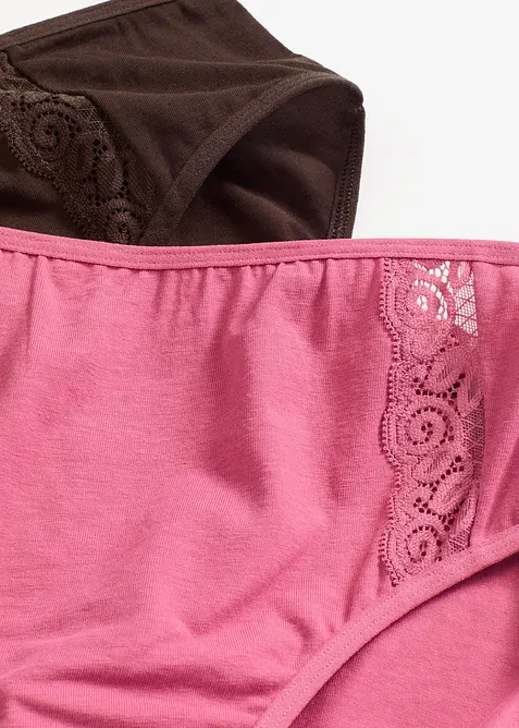 Maxikalhotky (4 ks v balení), s organickou bavlnou, bonprix