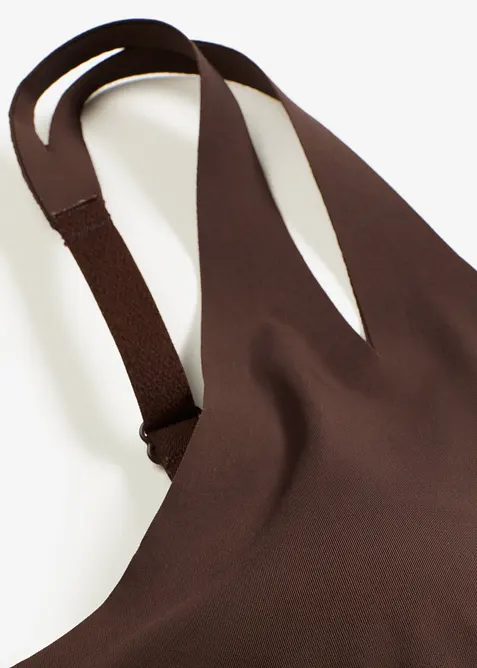 Bezešvý vatovaný podprsenkový top Feel Comfort, bonprix