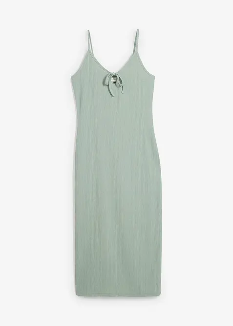 Midi šaty z lehkého krepu, bonprix