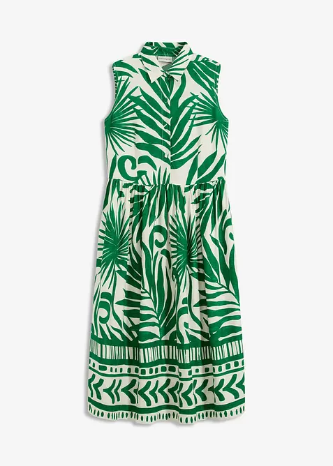 Halenkové šaty ze splývavé viskózy, bonprix