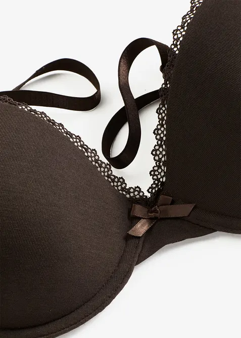 Vyztužená podprsenka s kosticemi, s organickou bavlnou, bonprix