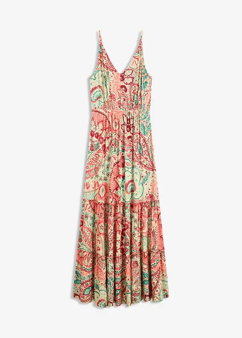 Žerzejové šaty na ramínka, z měkké viskózové směsi, bonprix