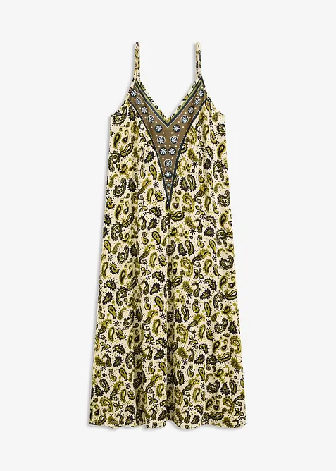 Šaty na ramínka, z měkké viskózové směsi, bonprix