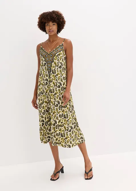 Šaty na ramínka, z měkké viskózové směsi, bonprix