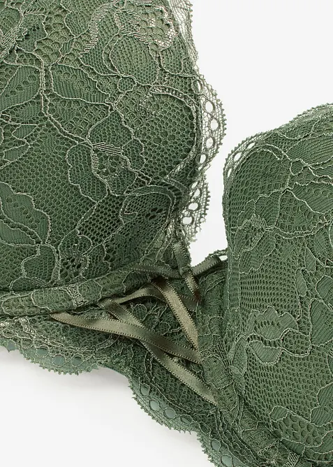 Vyztužená podprsenka s jemnou krajkou, bonprix