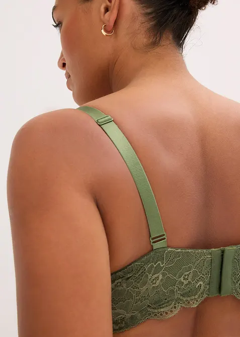 Vyztužená podprsenka s jemnou krajkou, bonprix