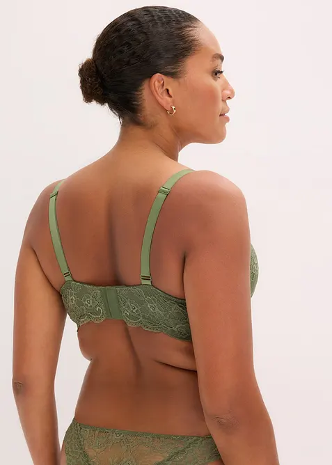 Vyztužená podprsenka s jemnou krajkou, bonprix