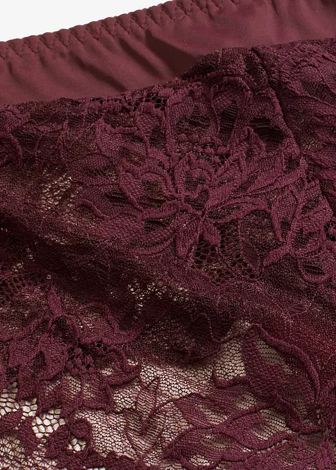 Bokové maxikalhotky s jemnou krajkou, bonprix