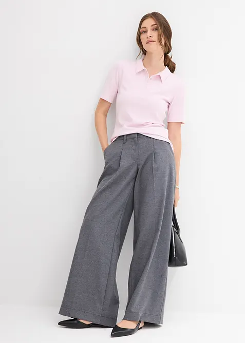 Pólo tričko z viskózové směsi, bonprix