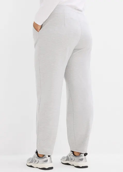 Barelové kalhoty z mírně lesklé viskózové směsi, bonprix