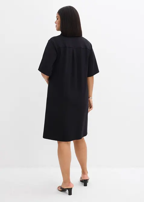 Pólo šaty z měkkého materiálu scuba, bonprix