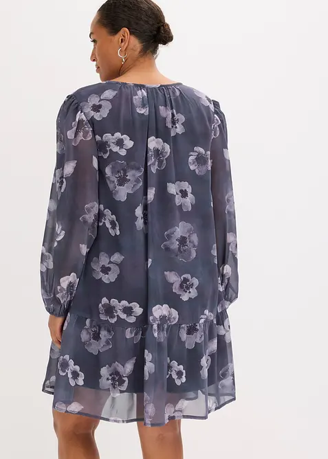 Krátké šifónové šaty, bonprix