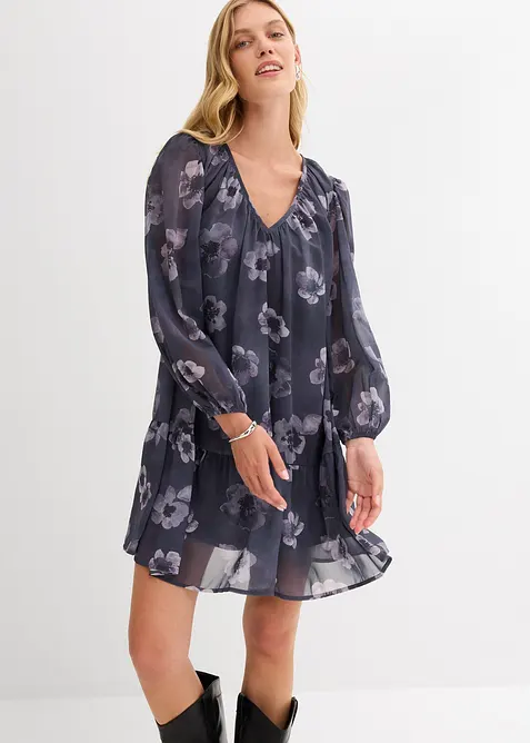 Krátké šifónové šaty, bonprix