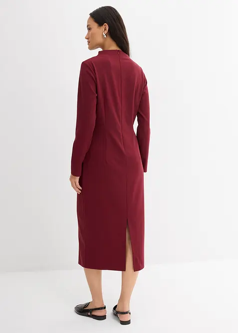 Midi šaty z viskózové směsi, bonprix