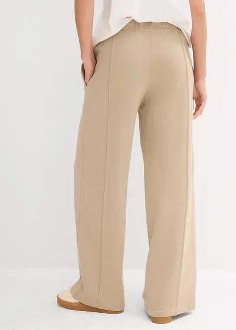 Kalhoty bez zapínání, z čisté organické bavlny, bonprix