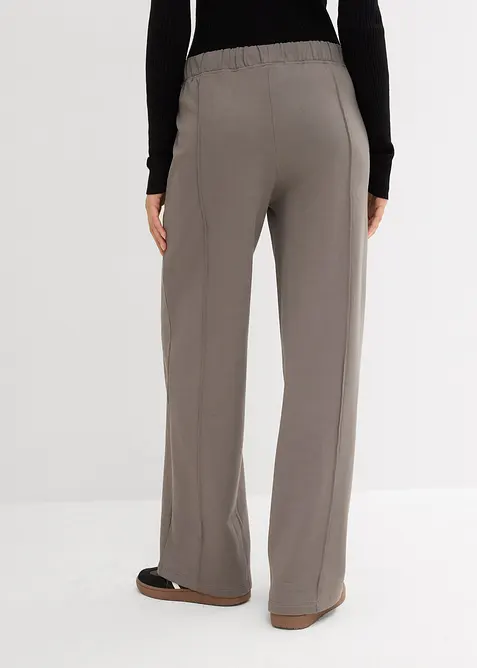 Kalhoty bez zap&iacute;n&aacute;n&iacute;, z čist&eacute; organick&eacute; bavlny, bonprix