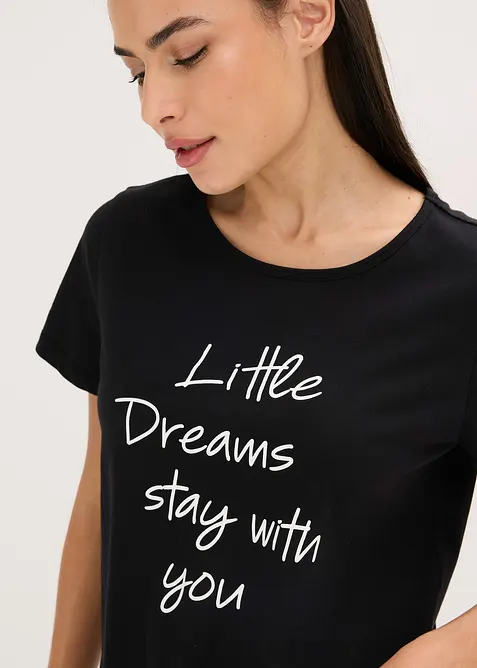 Capri pyžamo z čisté organické bavlny, bonprix