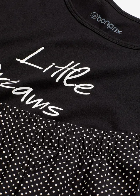 Capri pyžamo z čisté organické bavlny, bonprix