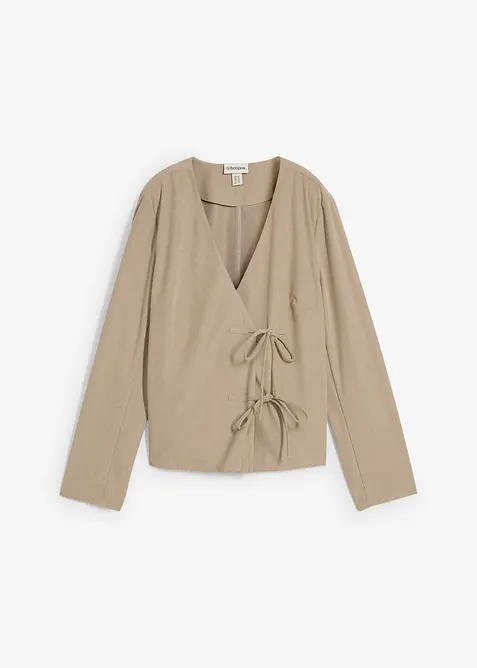 Halenkové tričko z jemného manšestru, bonprix