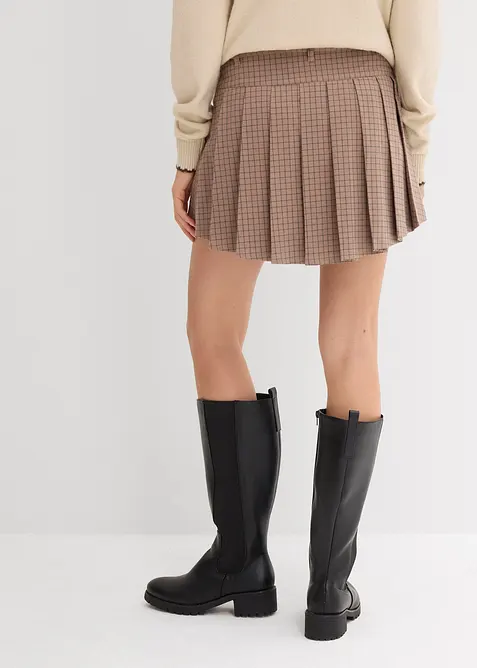 Krátká kalhotová sukně s protizáhyby, bonprix