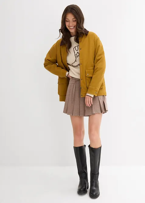 Krátká kalhotová sukně s protizáhyby, bonprix