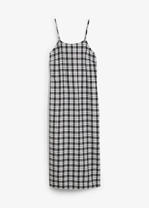 Flanelové šaty na ramínka, z čisté bavlny, bonprix