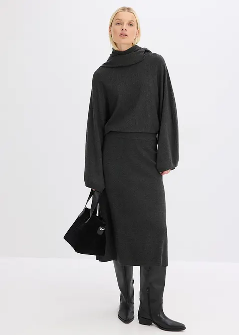 &Aacute;čkov&aacute; pleten&aacute; sukně, bonprix