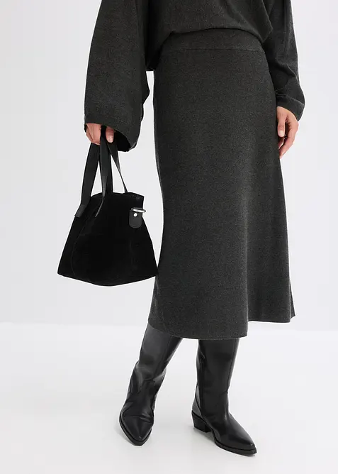 &Aacute;čkov&aacute; pleten&aacute; sukně, bonprix