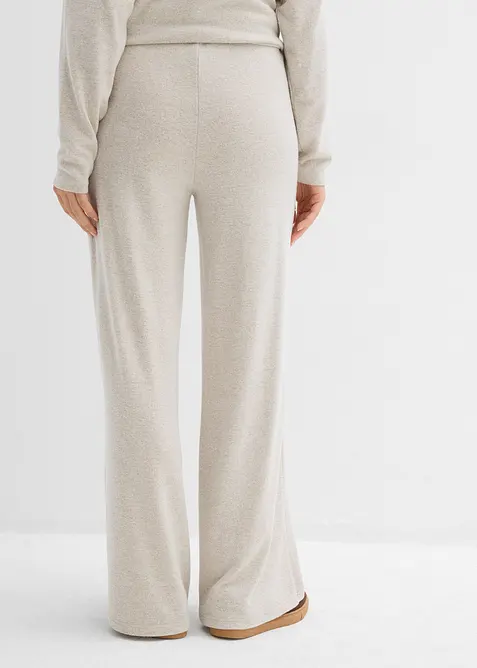 Palazzo kalhoty se vzhledem pleteniny, bonprix