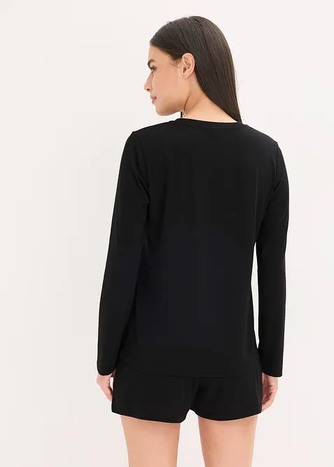 Lehké krátké pyžamo z měkkého materiálu, bonprix