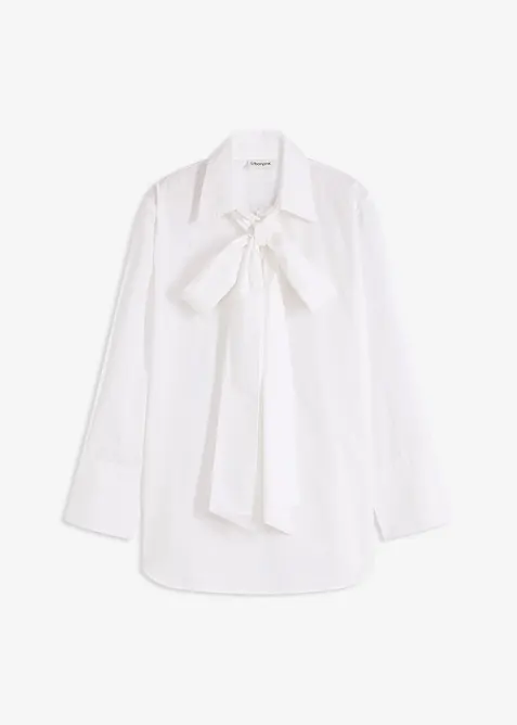 Halenka s vázačkou, z čisté bavlny, bonprix