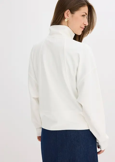 Mikina z pohodlného materiálu Punto di Roma, bonprix