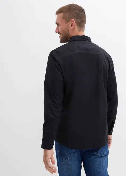 Košile z čisté bavlny, dlouhý rukáv, bonprix